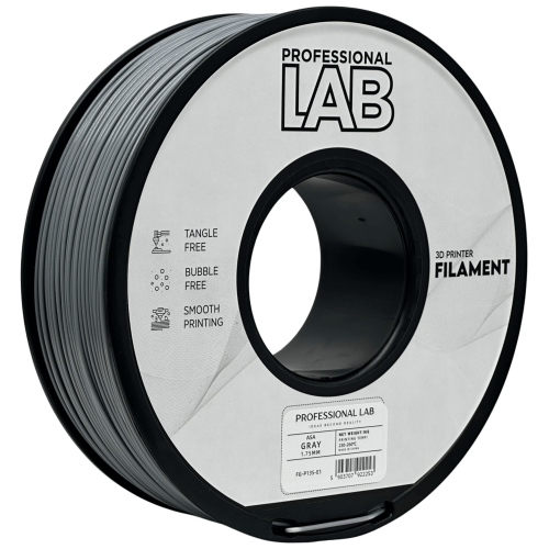 ASA siv filament 1,75 mm | Prof. Lab | 1 kg UV-odporen material za 3D tiskanje 
