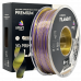 Silk PLA Trojna Barva črna zlata vijolična filament 1.75mm – Smart Print Sijajni Filament za 3D Tisk (1kg Kolut)