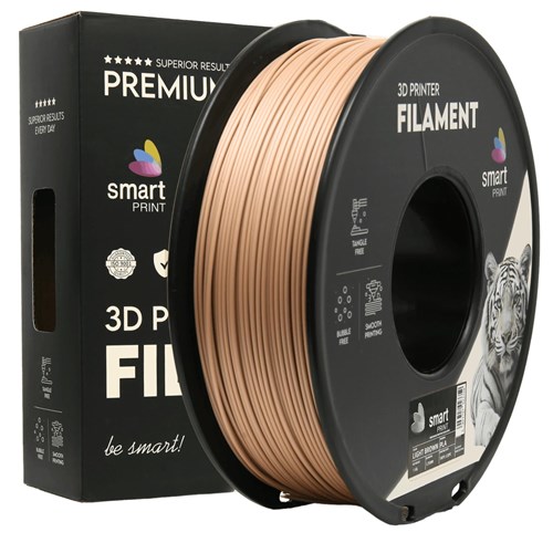 PLA svetlo rjava filament 1.75 mm – Smart Print Biološko razgradljiv PLA (1kg kolut)