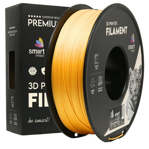 PLA pastelno oranžna filament 1.75 mm – Smart Print Biološko razgradljiv PLA (1kg kolut)